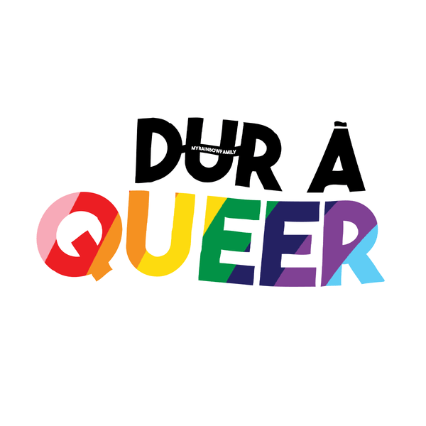 T-shirt LGBT Femme - Dur à Queer !