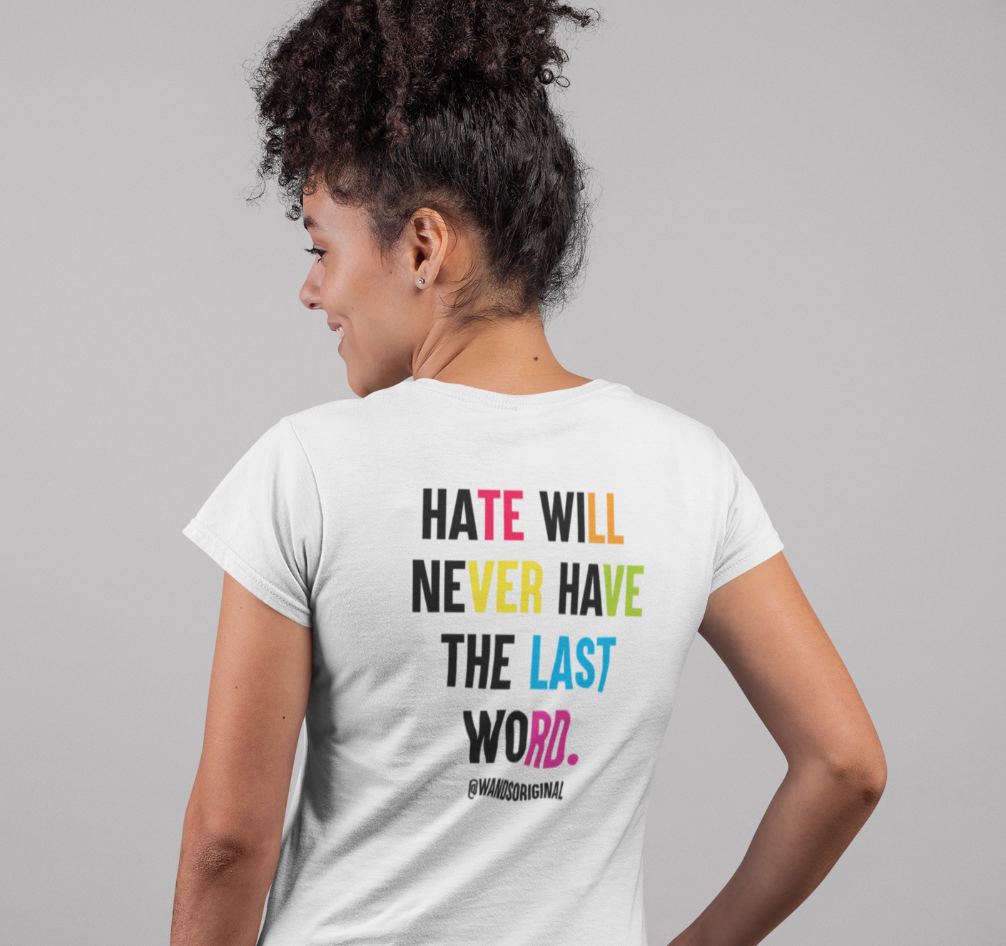 T-shirt femme LGBT coton - The last word