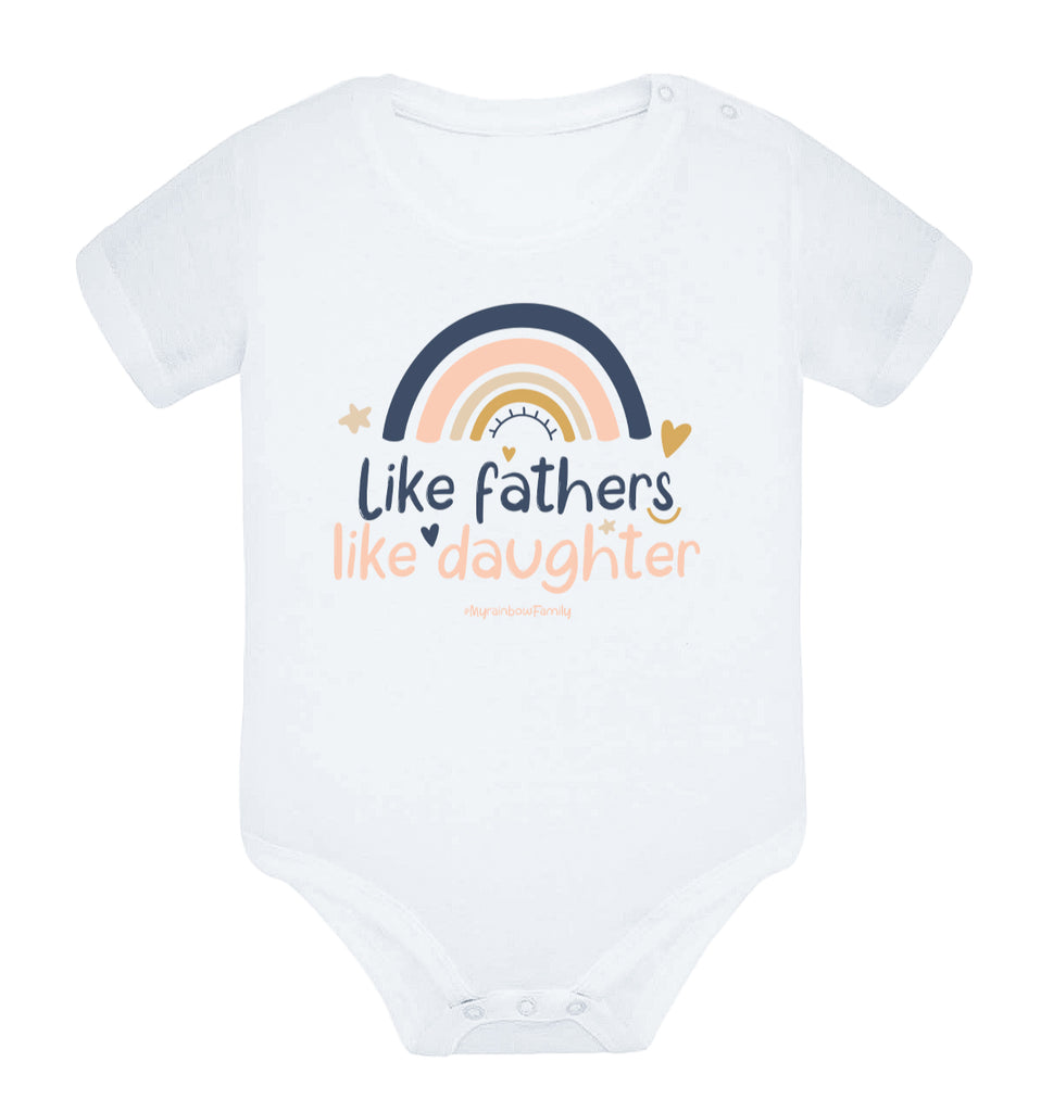 Body cotton - Like fathers, like daughter - My Rainbow Family - Boutique homoparentalité