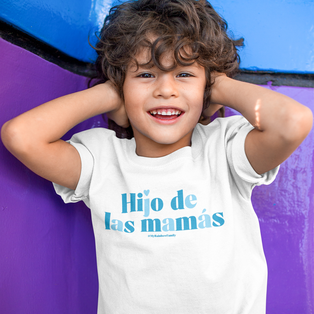 Camiseta niño algodón - Hijo de las mamás