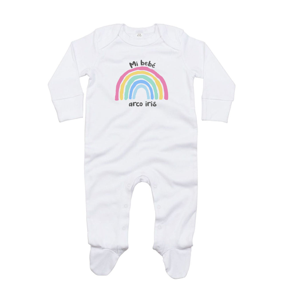 Pijama algodón orgánico - Bebé arco iris - My Rainbow Family - Boutique homoparentalité