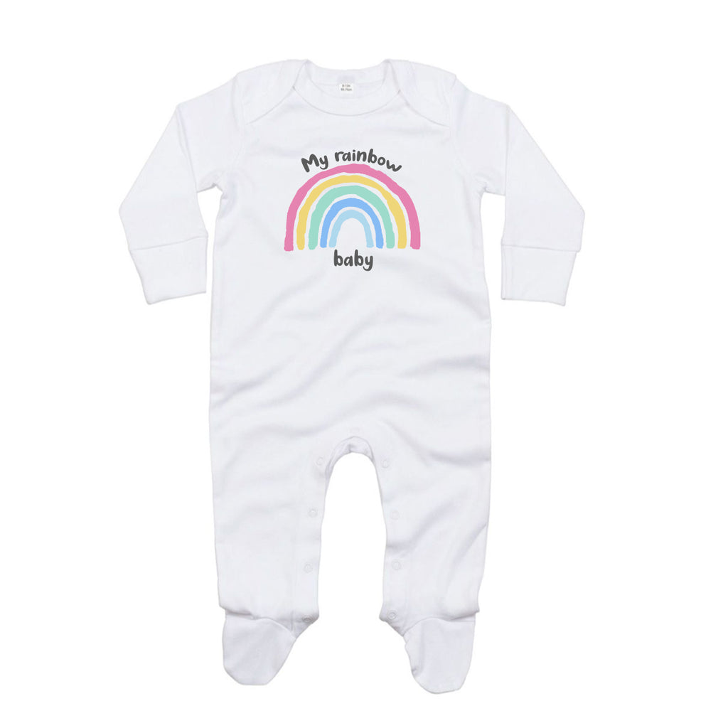 Pyjamas organic cotton - Rainbow baby