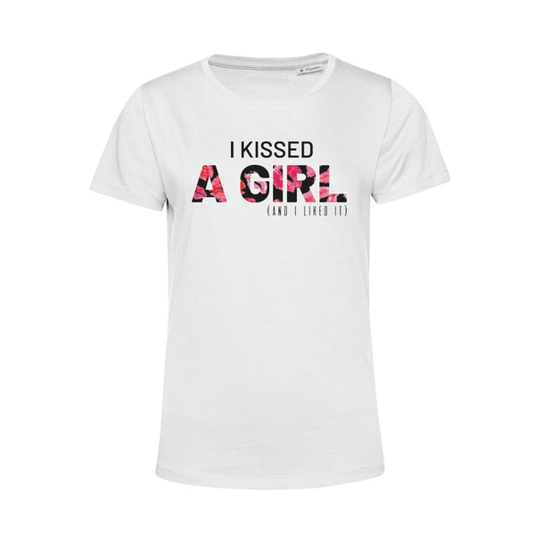 T-shirt LGBT femme - I kissed girl